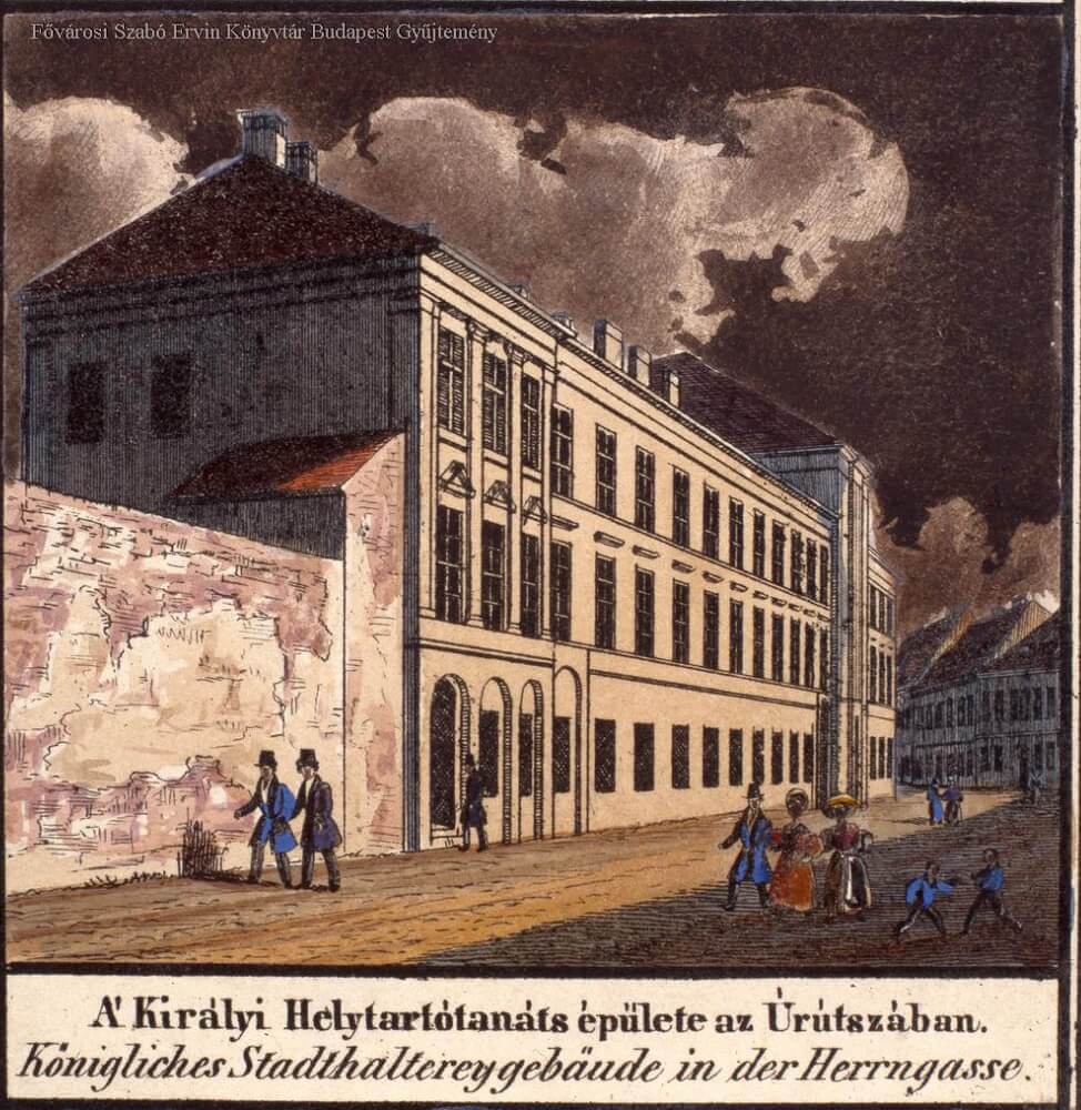 kiralyi helytartotanacs epulete